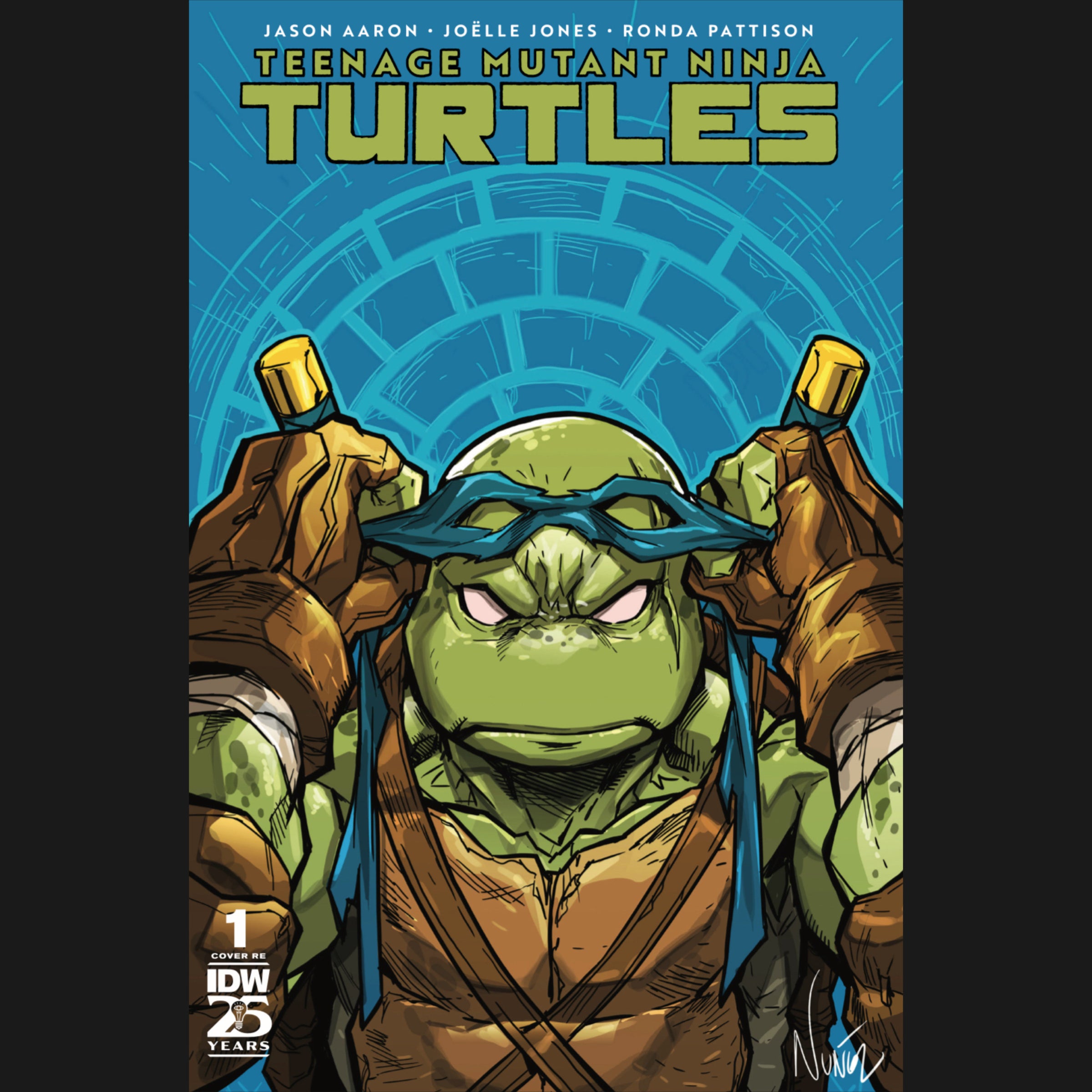 TMNT #1 SDCC 2024 Exclusive Eddie Nunez LEONARDO Variant (Pre