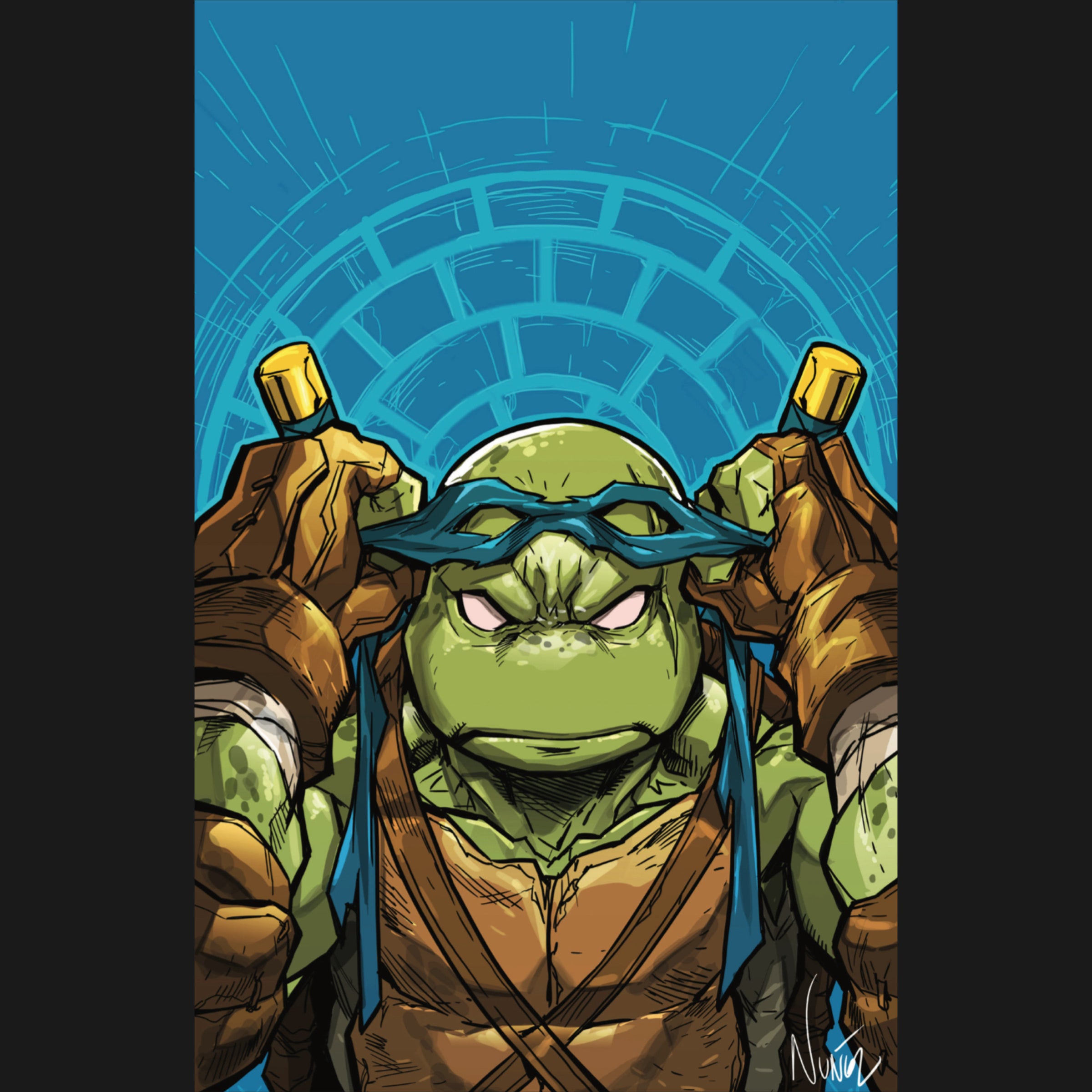 TMNT #1 SDCC 2024 Exclusive Eddie Nunez LEONARDO Variant (Pre