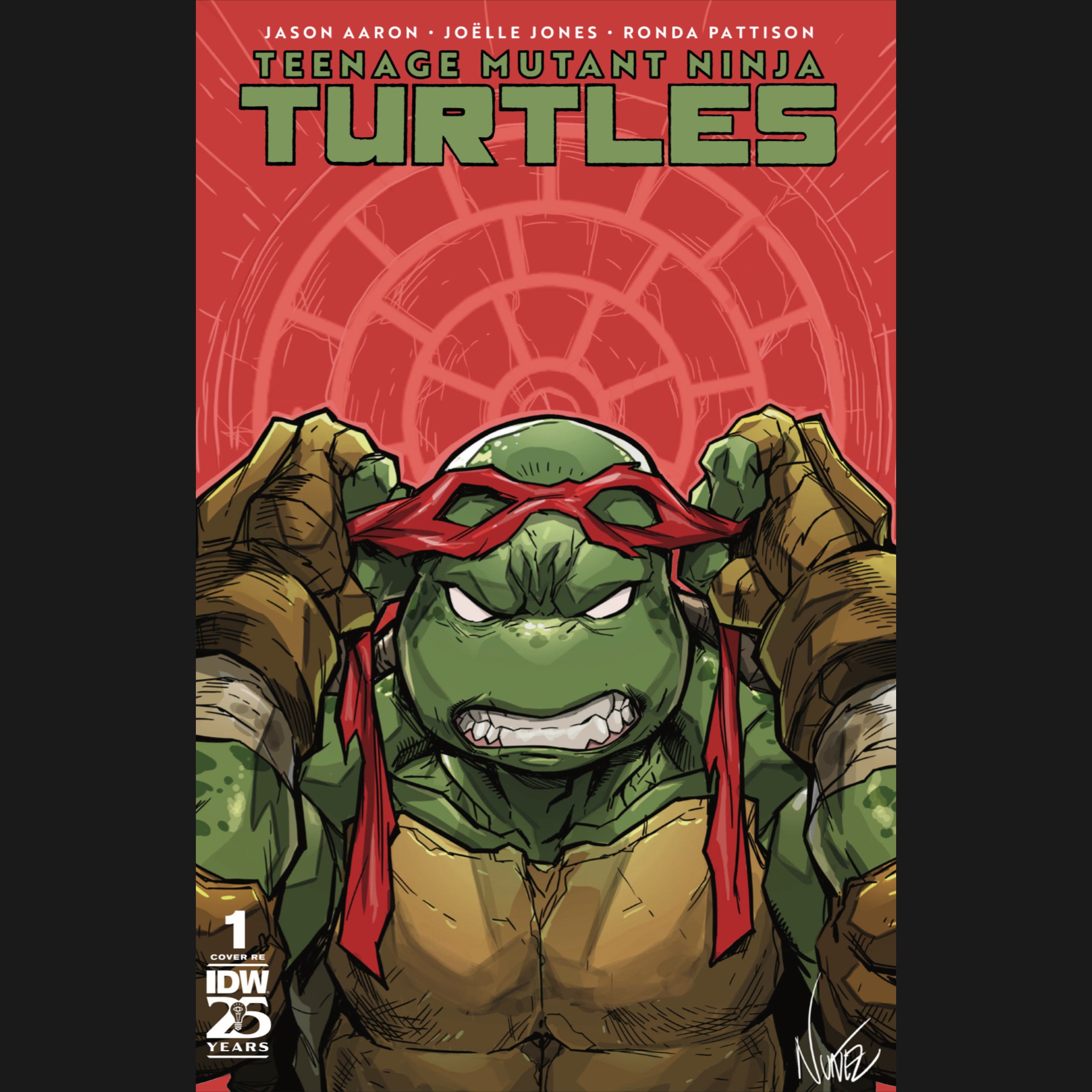 TMNT #1 SDCC 2024 Exclusive Eddie Nunez RAPHAEL Variant (Pre-Order
