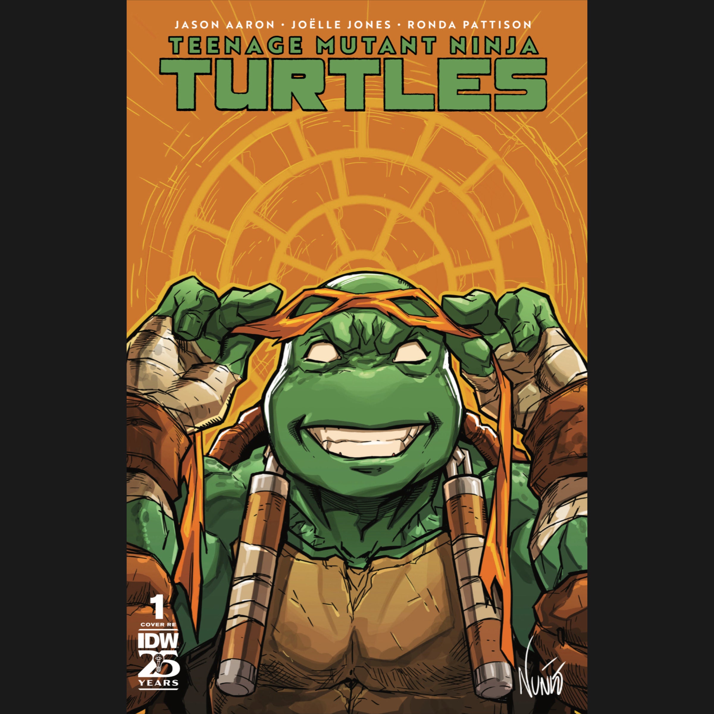 TMNT #1 SDCC 2024 Exclusive Eddie Nunez MICHELANGELO Variant (Pre