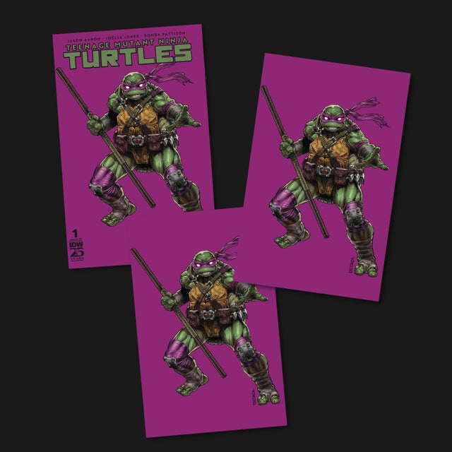 SDCC 2024 Exclusive - TMNT Jennika, Dark Leo, Shredder